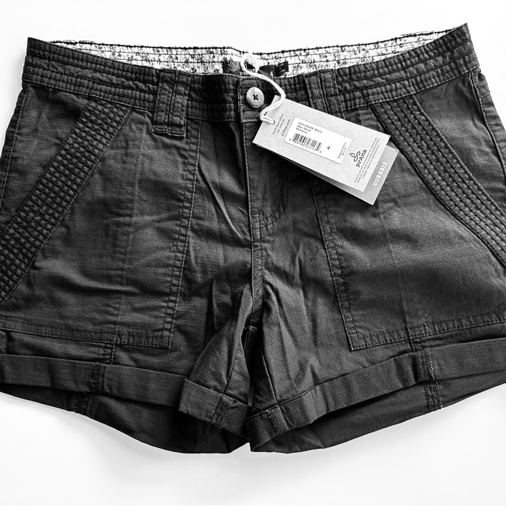 Women's Black Casual Shorts